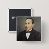 Benito Juarez 1948年のポートレート 缶バッジ (正面&裏面)