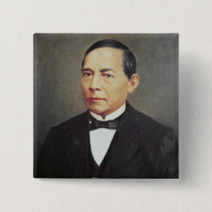 Benito Juarez 1948年のポートレート 缶バッジ
