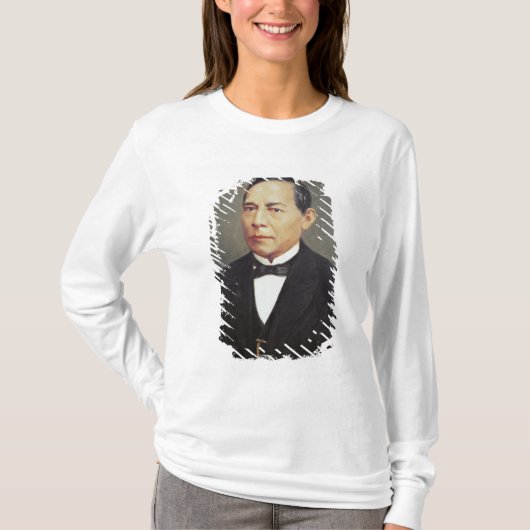 Benito Juarez 1948年のポートレート Tシャツ (正面)
