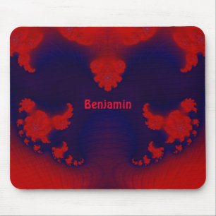 BENJAMIN ～赤と青 マウスパッド
