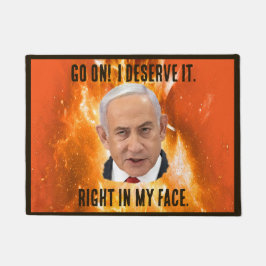 Benjamin "Bibi" Netanyahu Prime Minister of Israel ドアマット