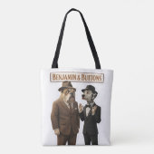 Benjamin button detective duo tote bag トートバッグ (裏面)