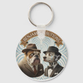 Benjamin button detective keychain キーホルダー (正面)