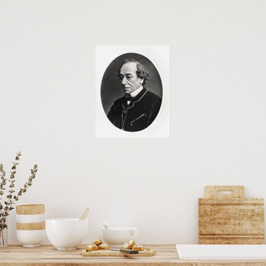 Benjamin Disraeli c.1874 ポスター (キッチン)