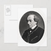 Benjamin Disraeli c.1874 ポストカード (正面/裏面)