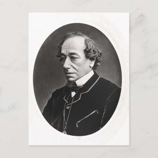 Benjamin Disraeli c.1874 ポストカード (正面)