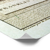 Benjamin Franklinが反対を表明 ポスター (角)