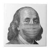 Benjamin Franklinマスク タイル (正面)