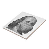 Benjamin Franklinマスク タイル (側面)