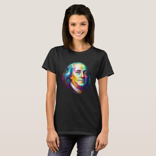 Benjamin Franklin Inspirational Tシャツ (正面フル)