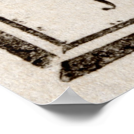 Benjamin Franklin Join or Die Cartoon Print ポスター (角)