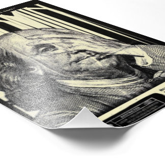 Benjamin Franklin Motivational Poster フォトプリント