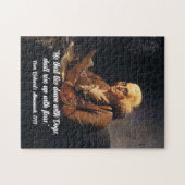 Benjamin Franklin Quote - Customize Jigsaw Puzzle ジグソーパズル (横)