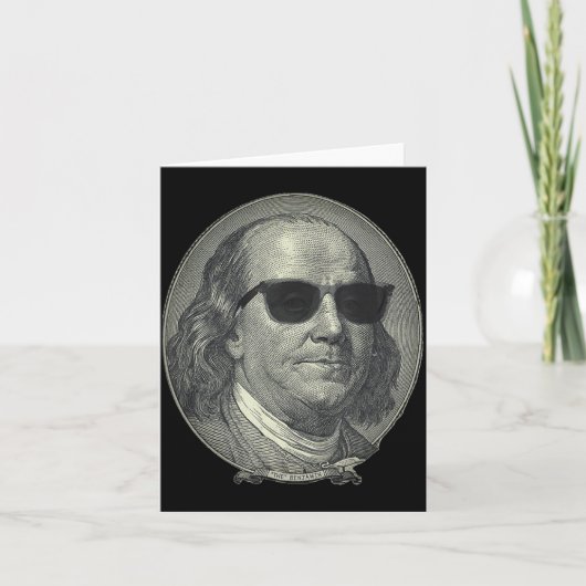 Benjamin Franklin The Benjamin Its All About カード (正面)
