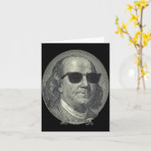 Benjamin Franklin The Benjamin Its All About カード (黄色い花)