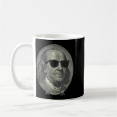 Benjamin Franklin The Benjamin Its All About  コーヒーマグカップ (左)
