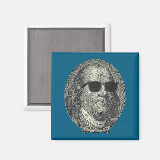 Benjamin Franklin The Benjamin Its All About  マグネット (正面/裏面)
