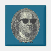 Benjamin Franklin The Benjamin Its All About  マグネット (正面)