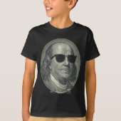 Benjamin Franklin The Benjamin Its All About  Tシャツ (正面)
