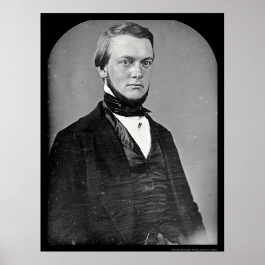 Benjamin Perley Poore Daguerreotype 1850 ポスター (正面)