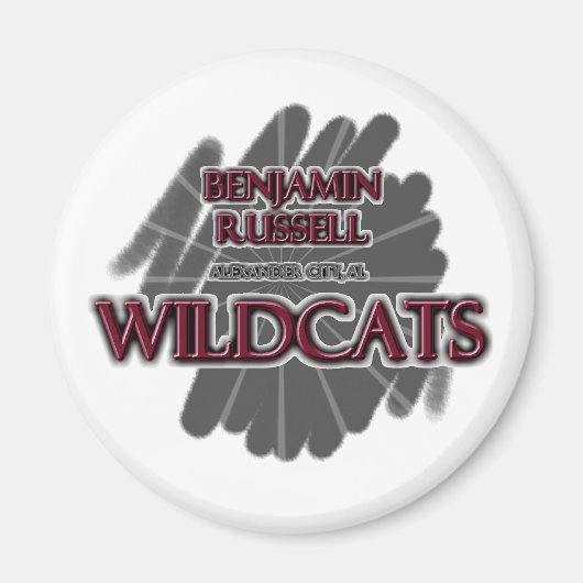 Benjamin Russell Wildcats – アレクサンダーシティ, AL マグネット (正面)