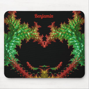 BENJAMIN to Zany Hot Red、Yellow、Black、Green マウスパッド