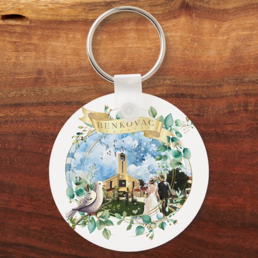 Benkovac キーホルダー (裏面)