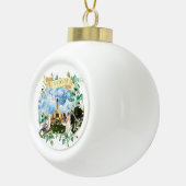 Benkovac セラミックボールオーナメント (右)