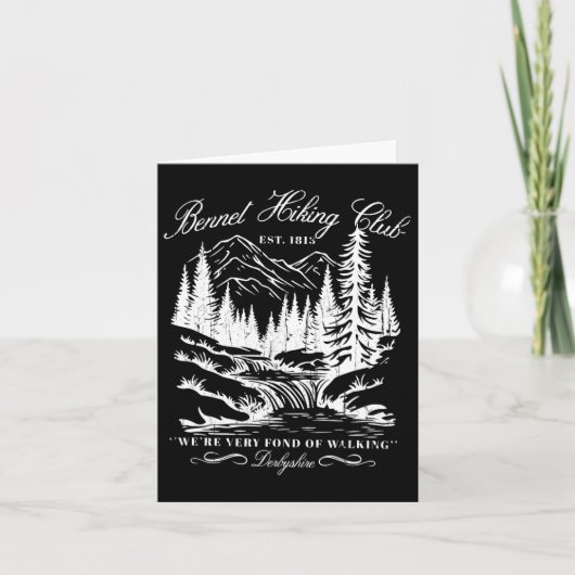 Bennet Hiking Club  カード (正面)