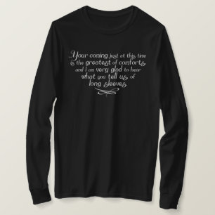 Bennet Quote長袖夫人 Tシャツ