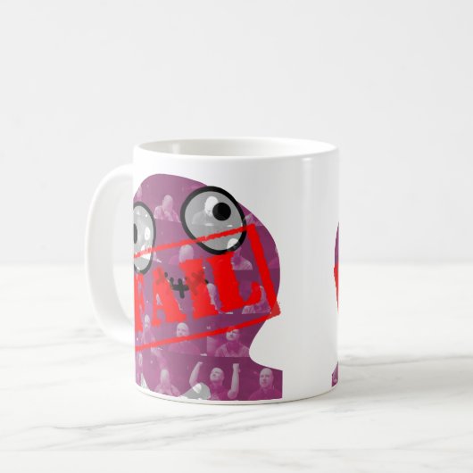 Bennettronの失敗のマグ コーヒーマグカップ (正面左)