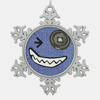 Bennettron Sherkの雪片のクリスマスのオーナメント スノーフレークピューターオーナメント