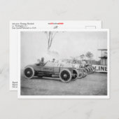 Benning, Mdでオートレース ポストカード (正面/裏面)