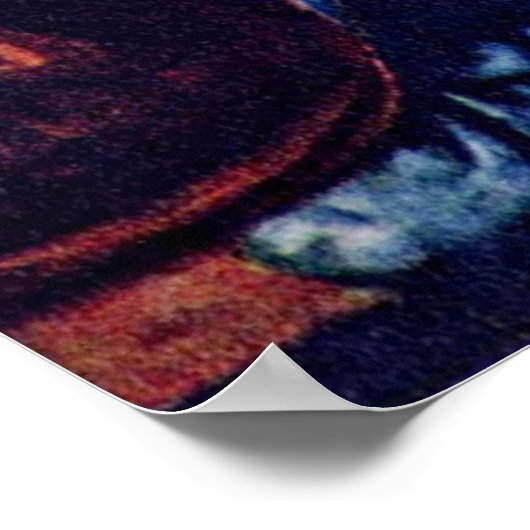 Benois Madonna by Leonardo di ser Piero da Vinci ポスター (角)