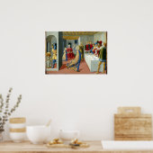 Benozzo Gozzoli The Feast of Herod ポスター (キッチン)