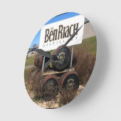 BenRiach Uhr Whisky Watch Time for a Dram ラウンド壁時計 (傾斜)