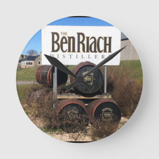 BenRiach Uhr Whisky Watch Time for a Dram ラウンド壁時計