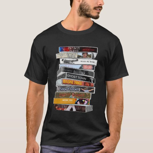 Benson Booneカセットテープ Tシャツ (正面)