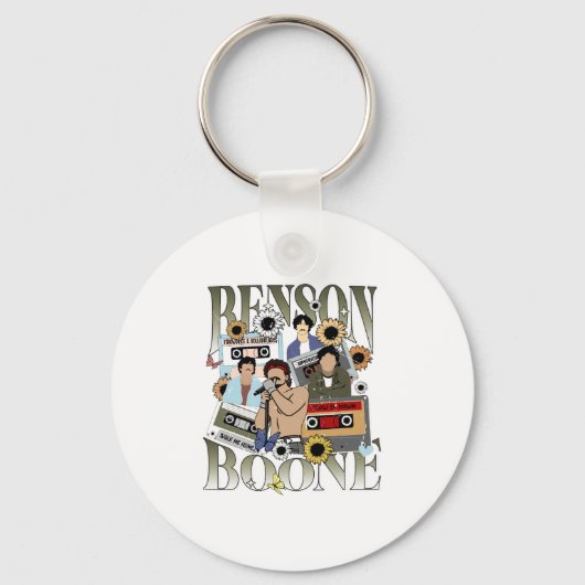 Benson Boone カセットテープ キーホルダー (正面)