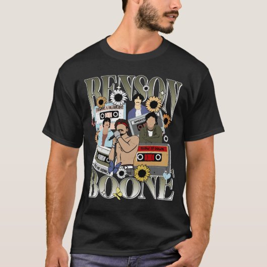 Benson Boone カセットテープ Tシャツ (正面)