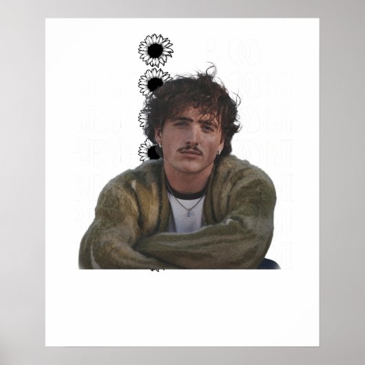 Benson Boone vintage ポスター (正面)