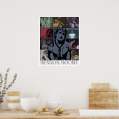 Benson Boone Vintage Tou ポスター (キッチン)