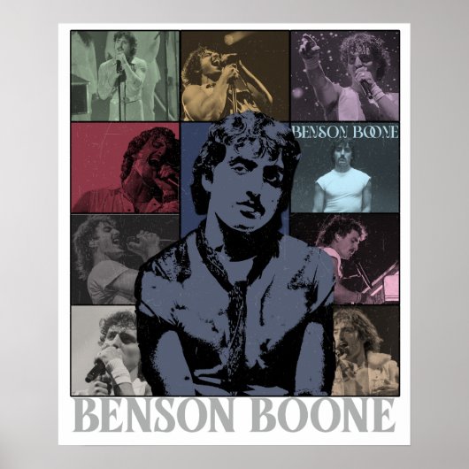 Benson Boone Vintage Tou ポスター (正面)