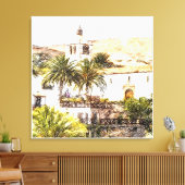 Bentancuria, Fuerteventura，カナリア諸島 キャンバスプリント (インサイチュ (リビング))