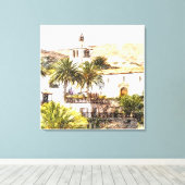 Bentancuria, Fuerteventura，カナリア諸島 キャンバスプリント (インサイチュ (ウッドフロア))