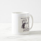 Bentleyのエレベーターの法律のコーヒー・マグ コーヒーマグカップ (正面右)