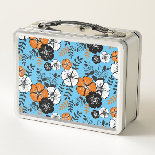 bento fleur oranges メタルランチボックス (裏面)