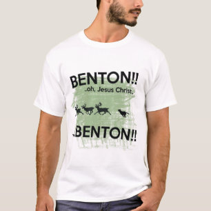 Bentonイエス・キリスト-インターネット犬 Tシャツ