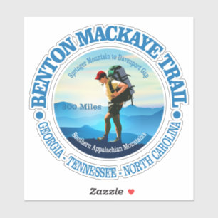 Benton MacKayeの道(C)ハイカー シール