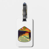 Benton MacKayeトレイルの色 ラゲッジタグ (裏面縦)